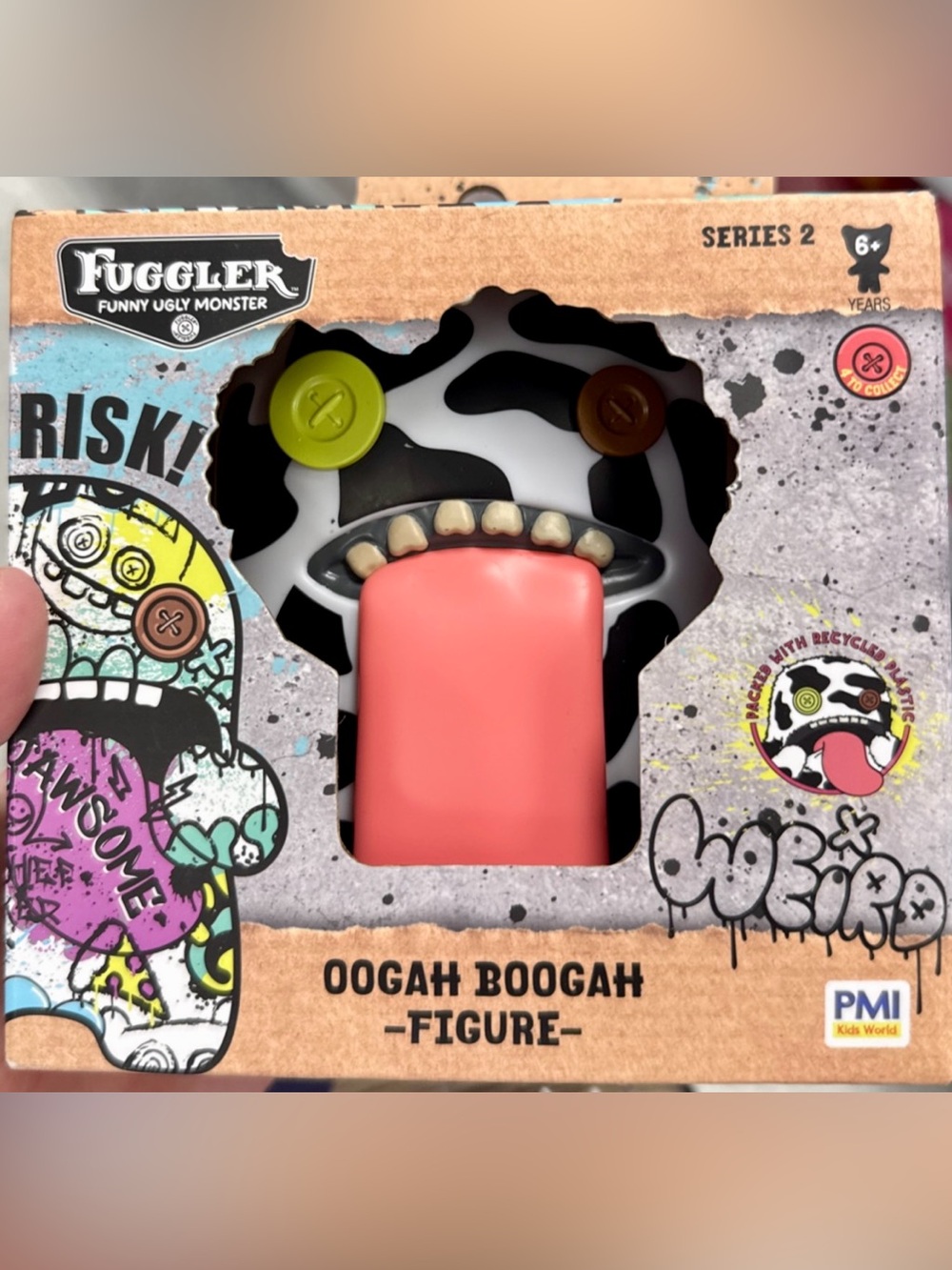 Fuggler Oogah Boogah Figure - Cow Series 2 New 2025 - Approximately 4” Tall